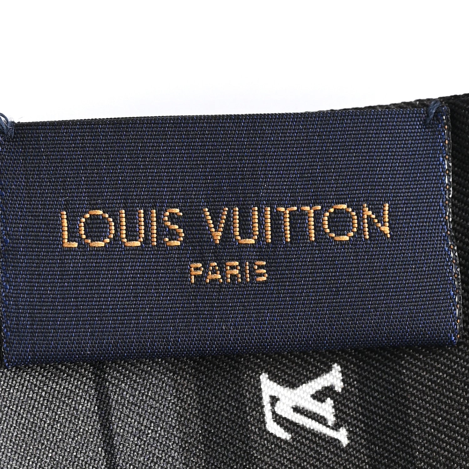 Louis Vuitton Silk Monogram LV World Bandeau Brown 1811455