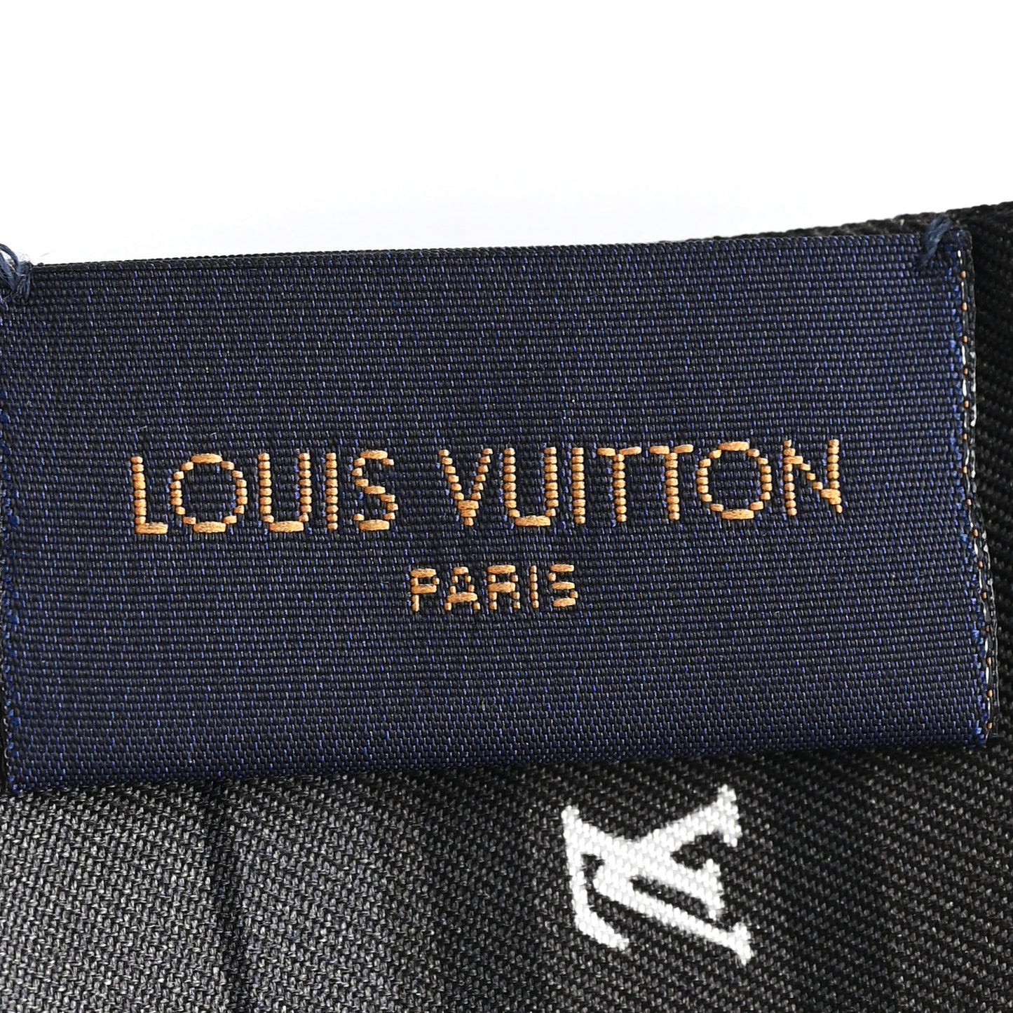 Silk Monogram LV World Bandeau Brown