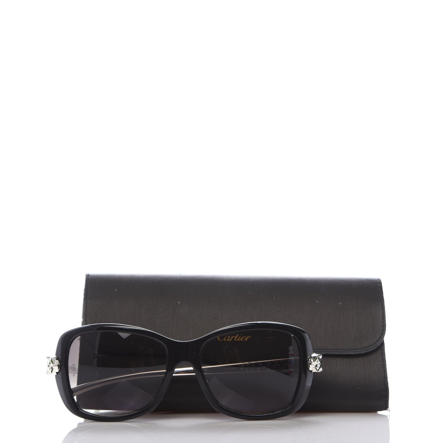 Panthere Wild De Cartier Sunglasses Black