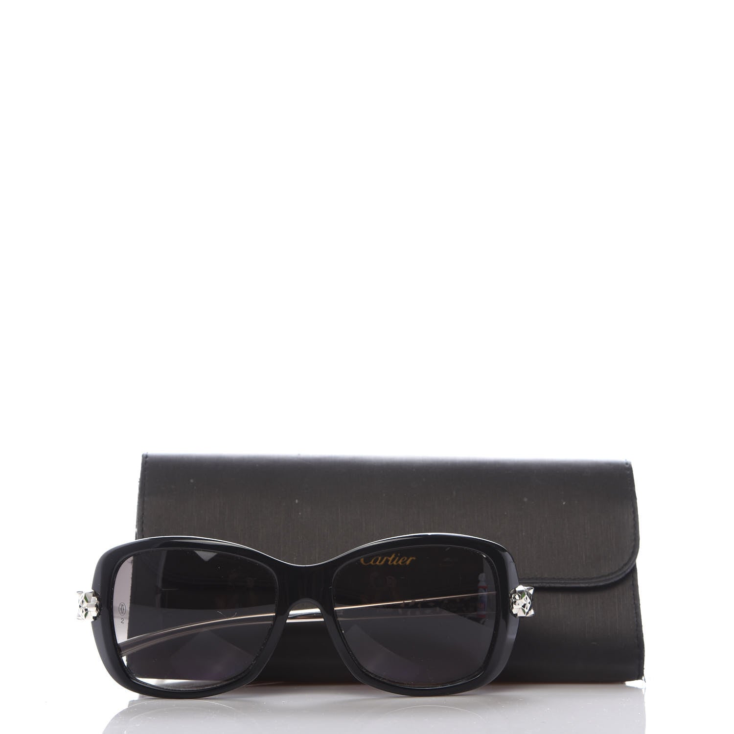 Cartier Panthere Wild De Cartier Sunglasses Black 7 of 7