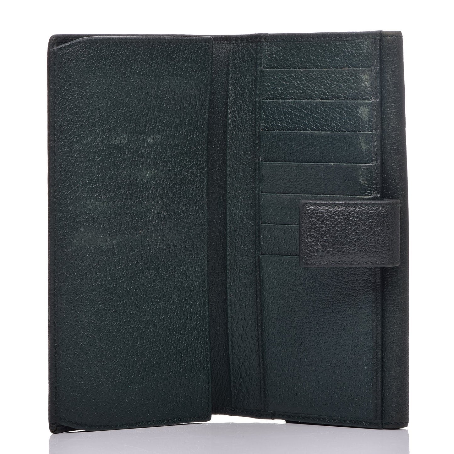 Calfskin Blondie Continental Wallet Green