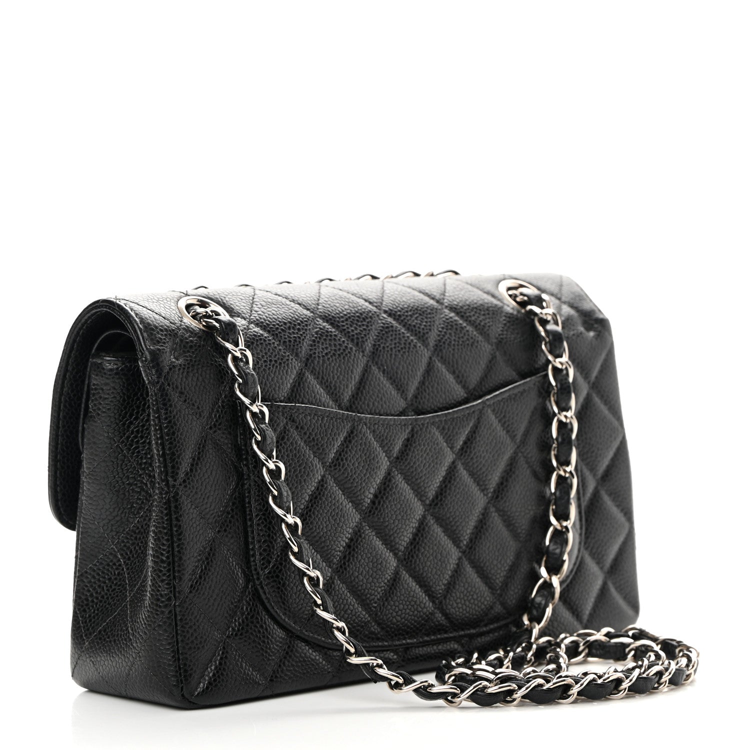 Chanel Caviar Quilted Small Double Flap Black 2 of 16