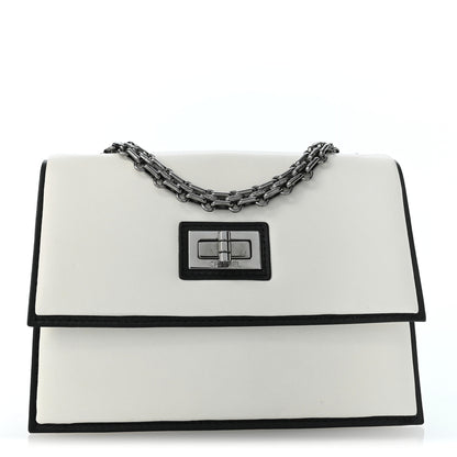 Chanel Lambskin Mademoiselle Flap White 1 of 10