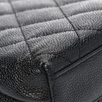 Chanel Caviar Quilted Flap Clutch Black 8 of 11