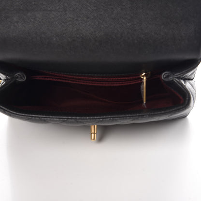 Chanel Caviar Quilted Mini Coco Handle Flap Black 5 of 10