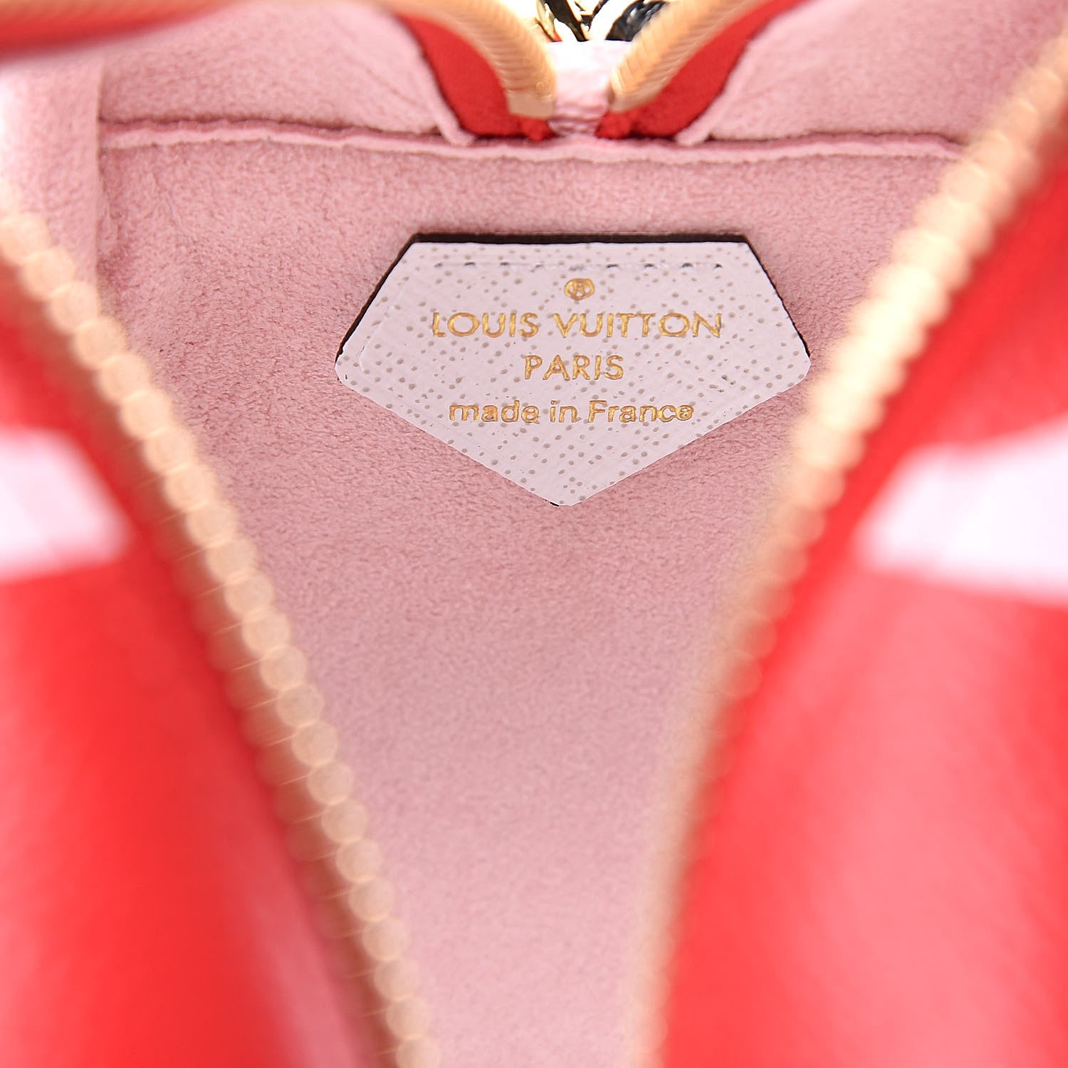Louis Vuitton Monogram Giant Beach Pouch Rouge 6 of 9