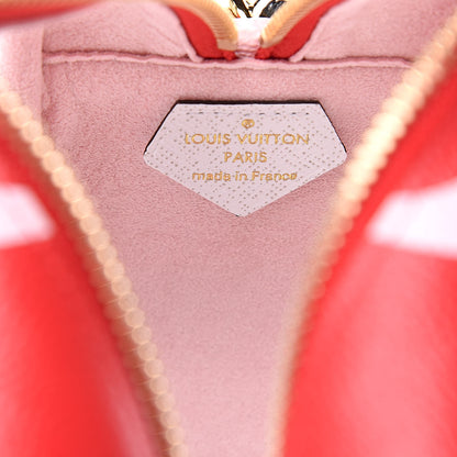 Louis Vuitton Monogram Giant Beach Pouch Rouge 6 of 9