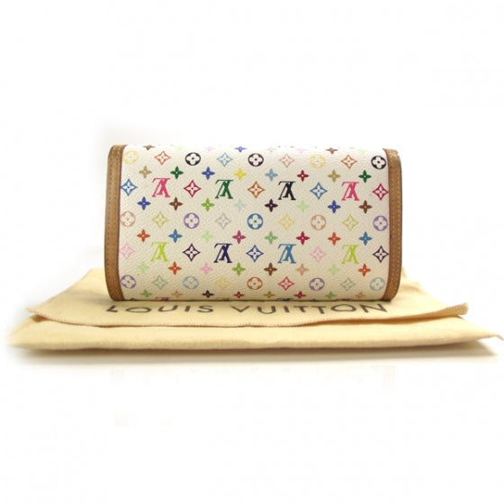 Monogram Multicolor Porte Tresor International Wallet White