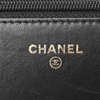 Chanel Caviar Quilted Golden Class Wallet On Chain WOC Black 6 of 13