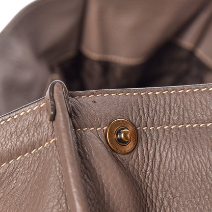 Prada Cervo Deerskin Tote Bambu 8 of 16