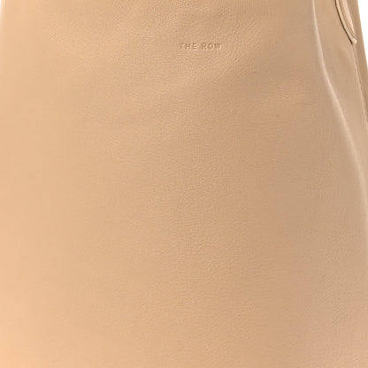 The Row Grained Calfskin Small N/S Park Tote Dark Taupe 7 of 9