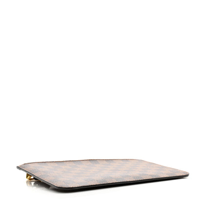 Louis Vuitton Damier Ebene Neverfull MM GM Pochette 4 of 9