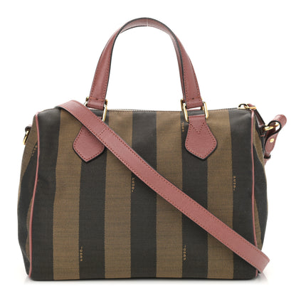 Fendi Pequin Vitello Elite Small Boston Tobacco Pink 1 of 9