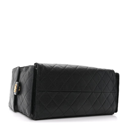 Chanel Caviar Quilted Medium Chanel 25 Handbag Black 5 of 12