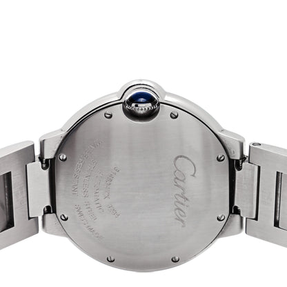 Cartier Stainless Steel 36mm Ballon Bleu De Cartier Automatic Watch 4 of 5