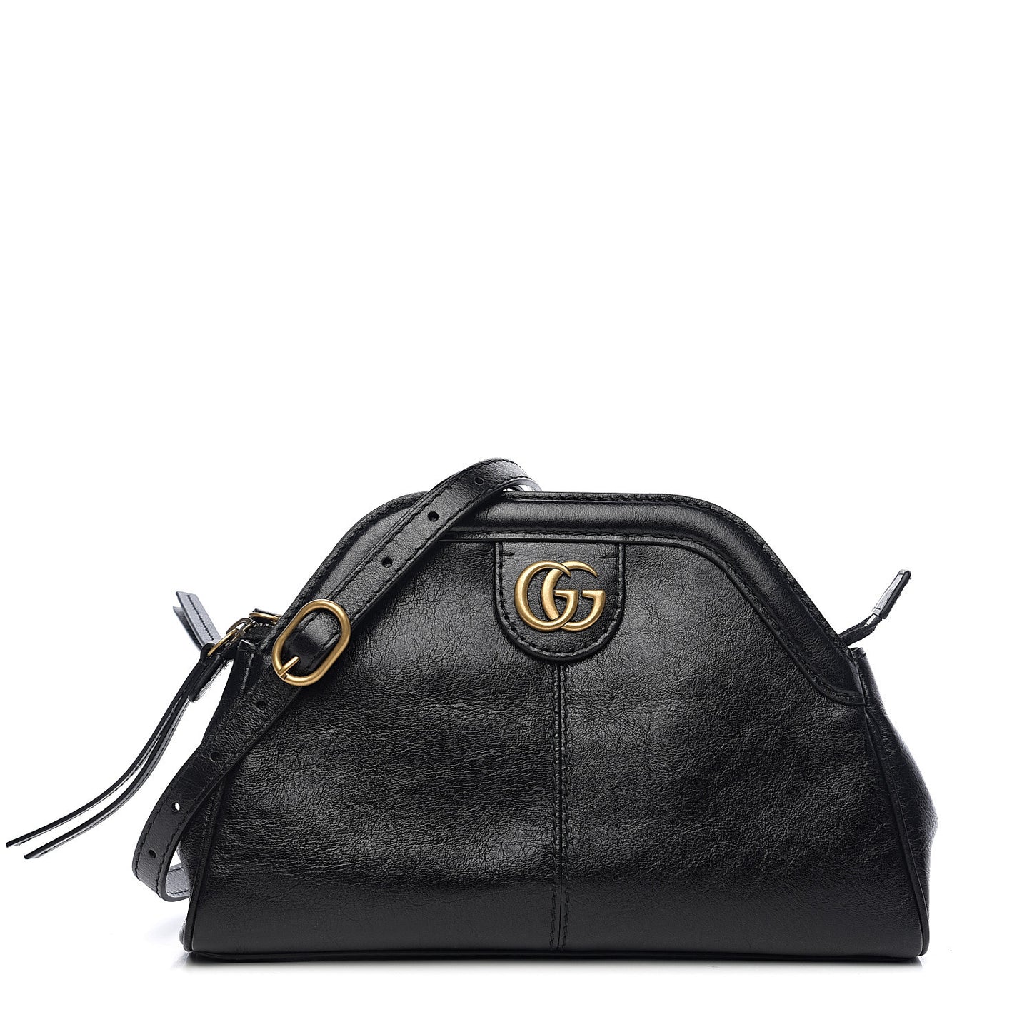 Calfskin Small Re(Belle) Crossbody Bag Black