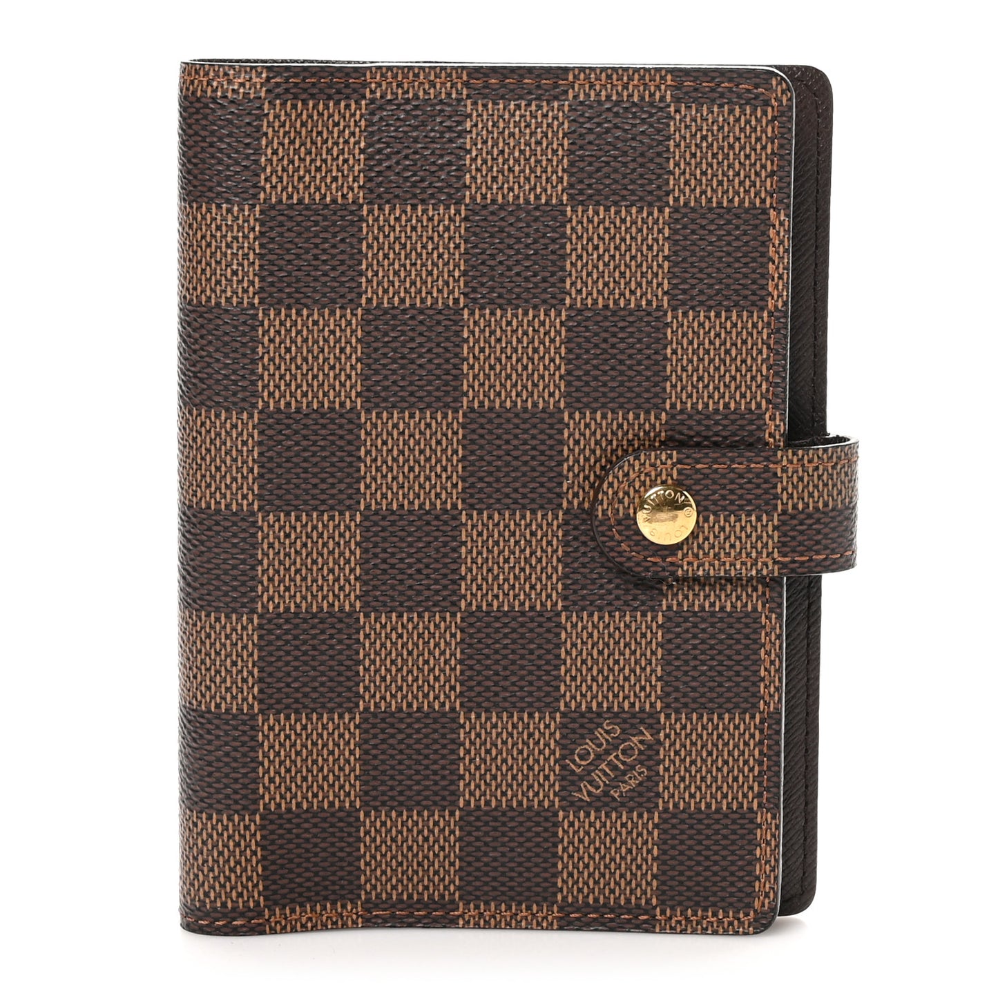 Damier Ebene Small Ring Agenda Cover