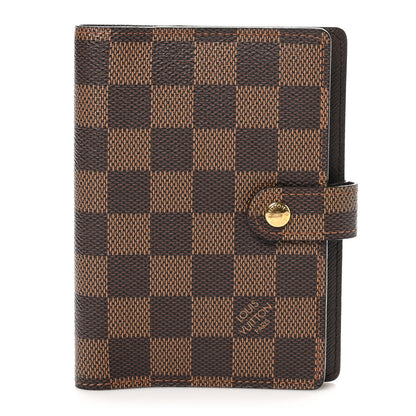 Louis Vuitton Damier Ebene Small Ring Agenda Cover 1 of 7