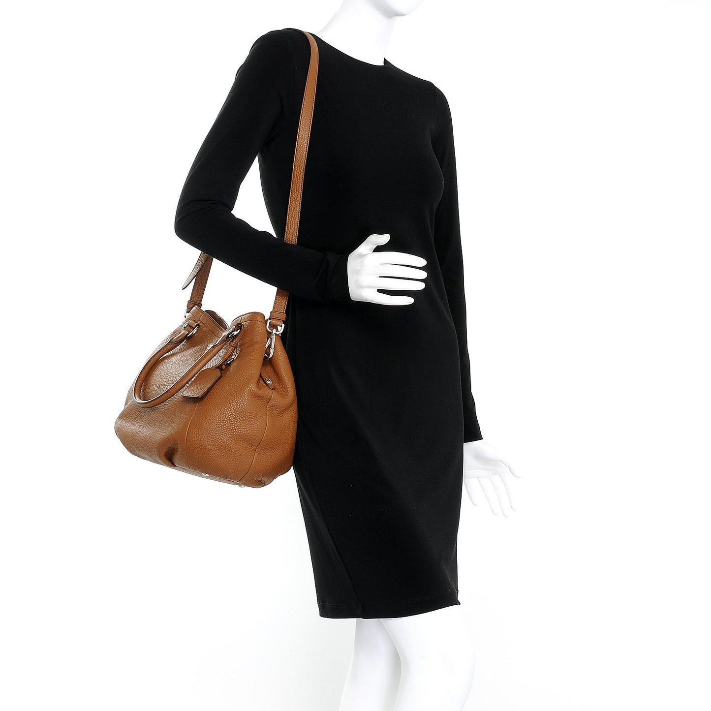 Vitello Daino Tote Cannella