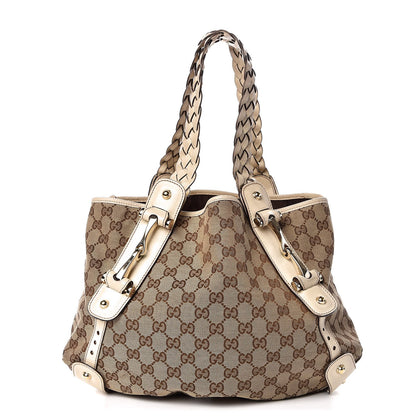 Gucci Monogram Small Pelham Shoulder Bag Off White 1 of 12