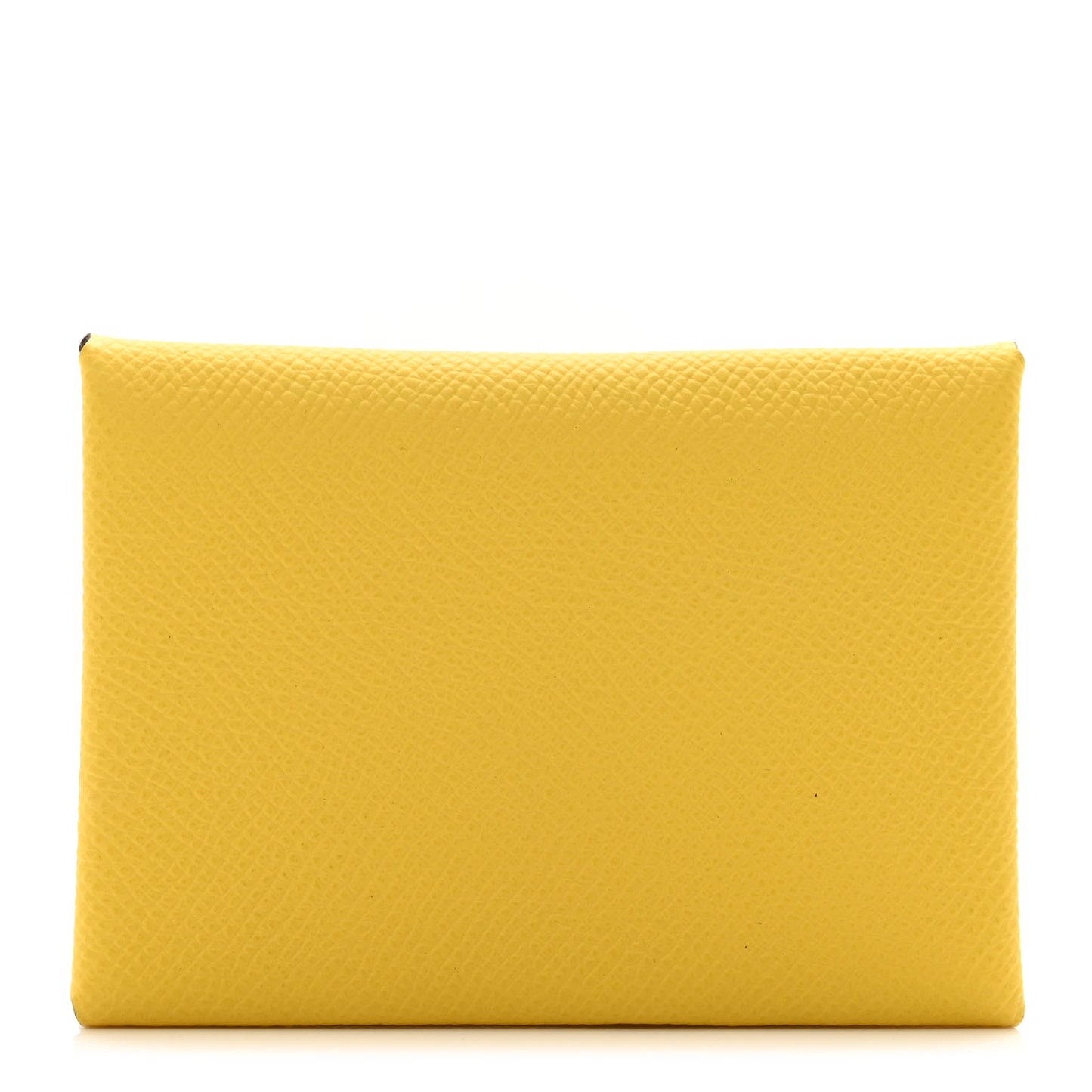 Epsom Calvi Duo Card Case Jaune De Naples