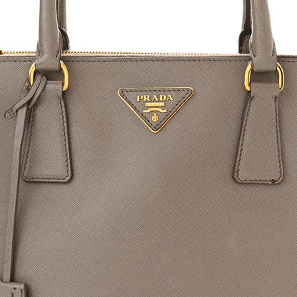 Prada Saffiano Medium Galleria Double Zip Tote Argilla 8 of 12