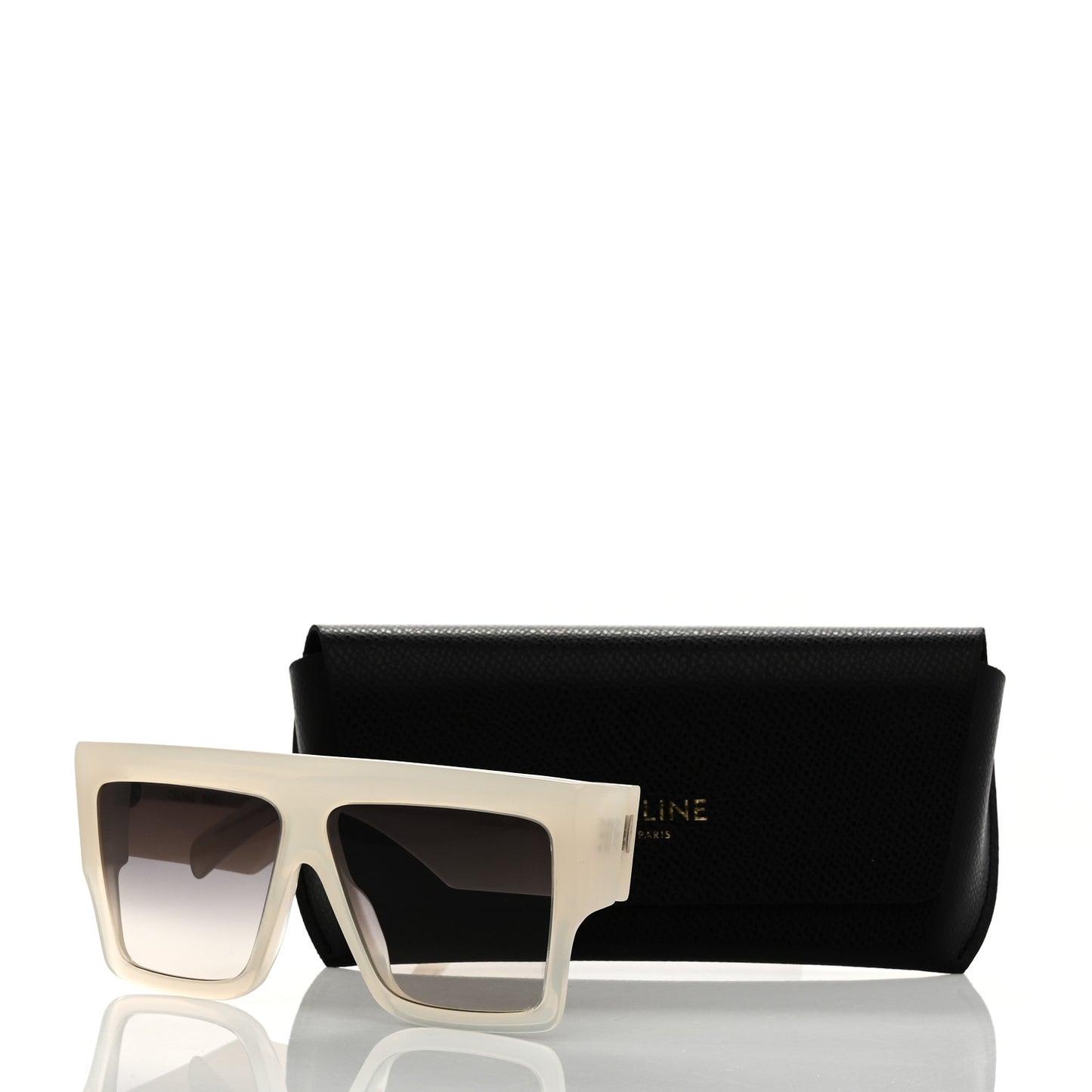 Rectangular Sunglasses CL400921 Transparent White