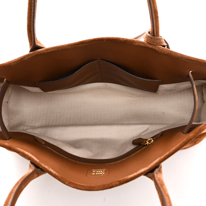 Miu Miu Camoscio Large Aventure Bag 9 of 17