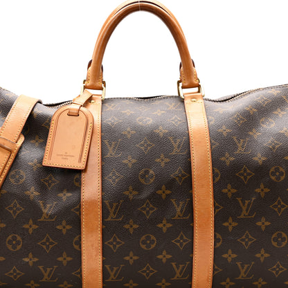 Louis Vuitton Monogram Keepall Bandouliere 50 8 of 14
