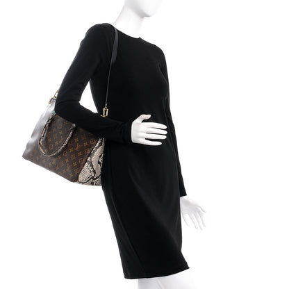 Louis Vuitton Python Monogram Pallas Black 2 of 12
