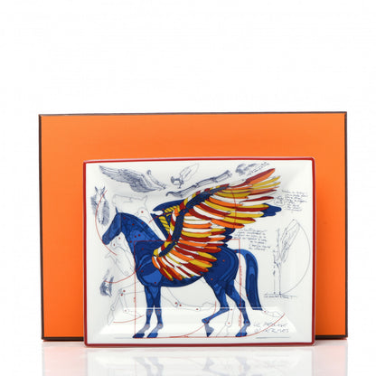 Hermes Porcelain Pegase Change Tray Anis Outremer 5 of 5