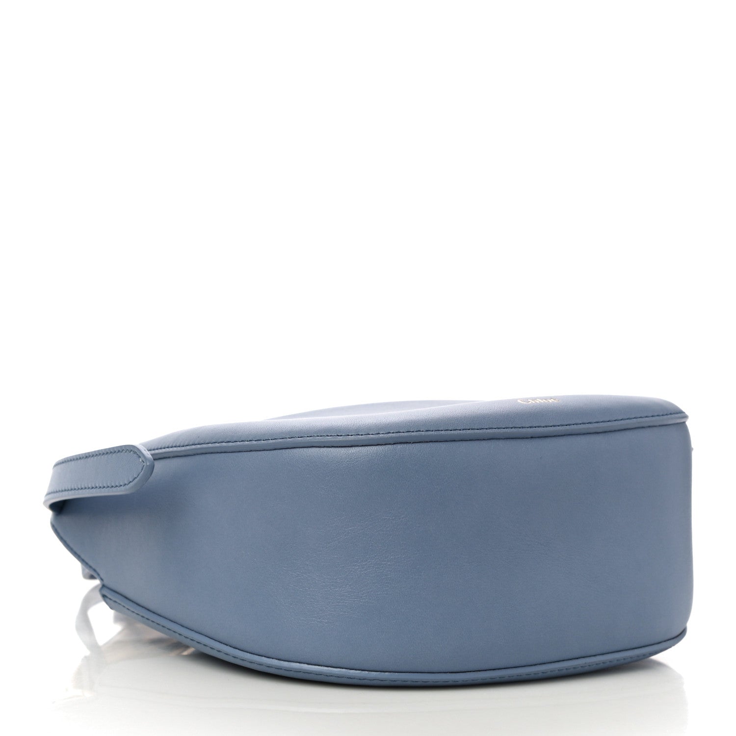 Chloe Small Grain Calfskin Kiss Bag Gentle Blue 4 of 9