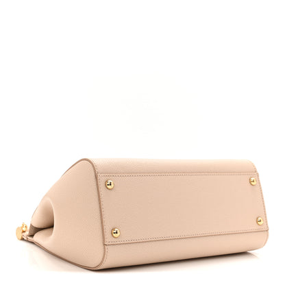Dolce & Gabbana Dauphine Medium Miss Sicily Satchel Rose Carne 4 of 9