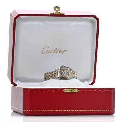 Cartier Stainless Steel 18K Yellow Gold 22mm Panthere Quartz Watch 5 of 5