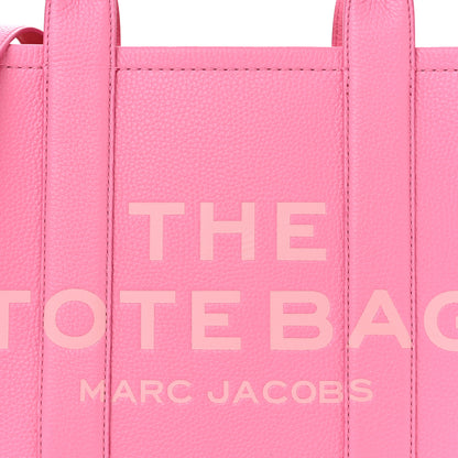 Marc Jacobs Grained Calfskin Medium The Tote Bag Petal Pink 8 of 11