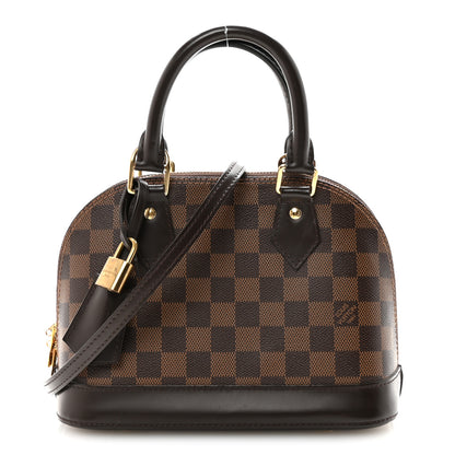 Louis Vuitton Damier Ebene Alma BB 1 of 9