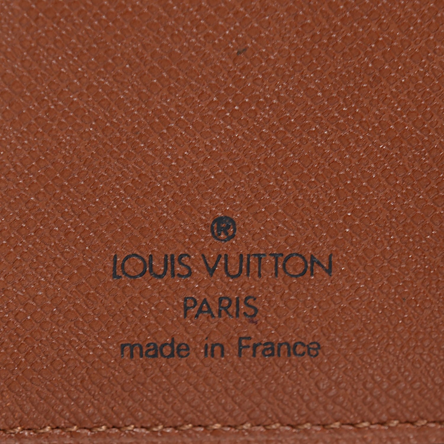 Louis Vuitton Monogram Porte Valeurs Checkbook Wallet 6 of 7