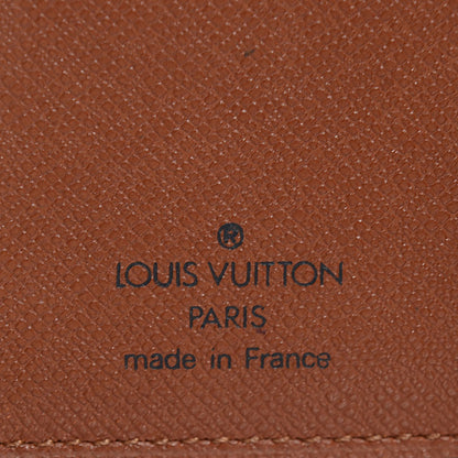 Louis Vuitton Monogram Porte Valeurs Checkbook Wallet 6 of 7