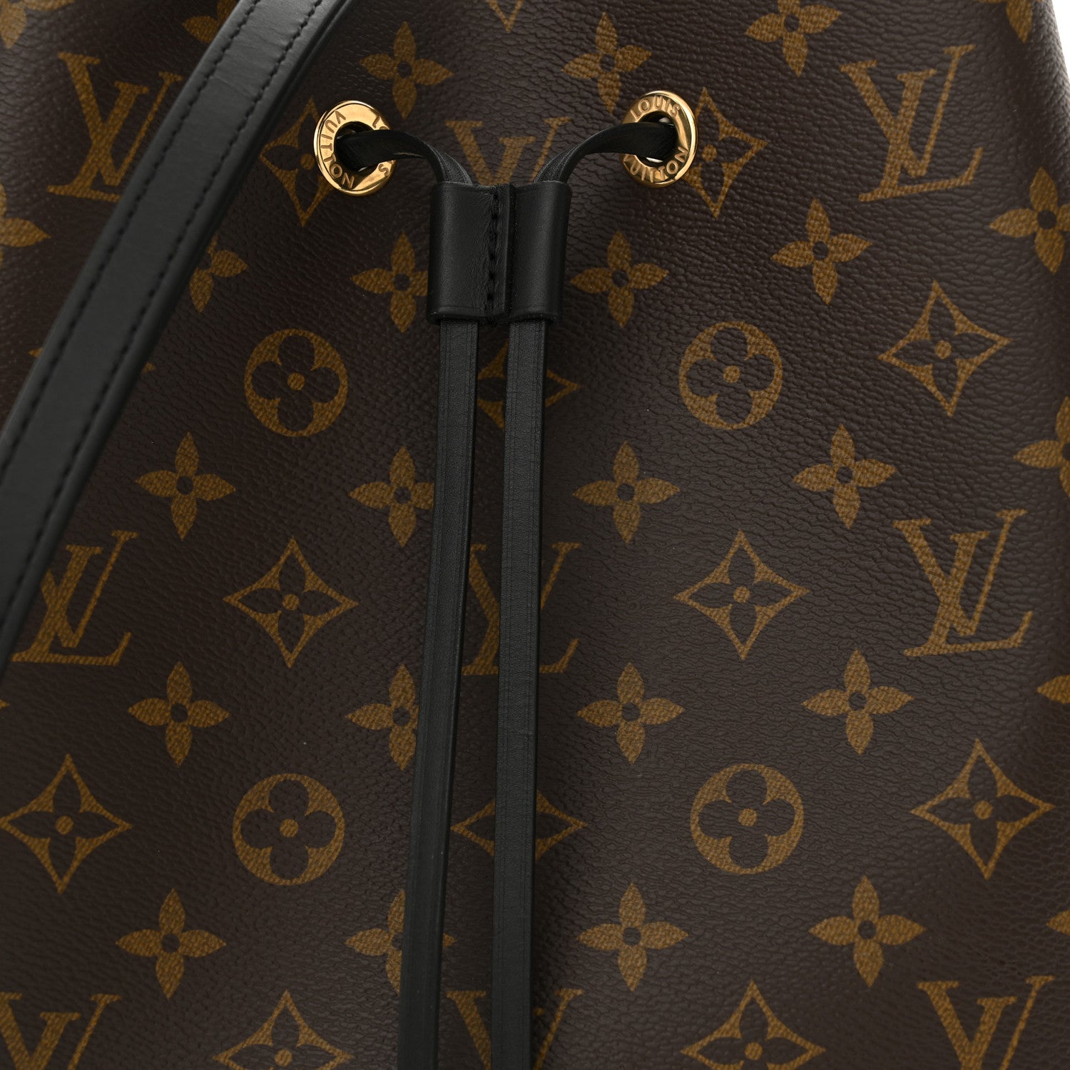 Louis Vuitton Monogram Neonoe MM Black 8 of 10