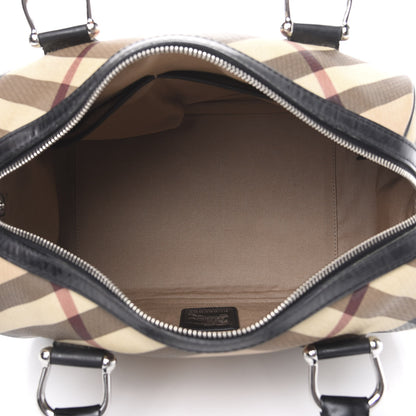 Burberry Nova Check Bowling Bag Black 4 of 14