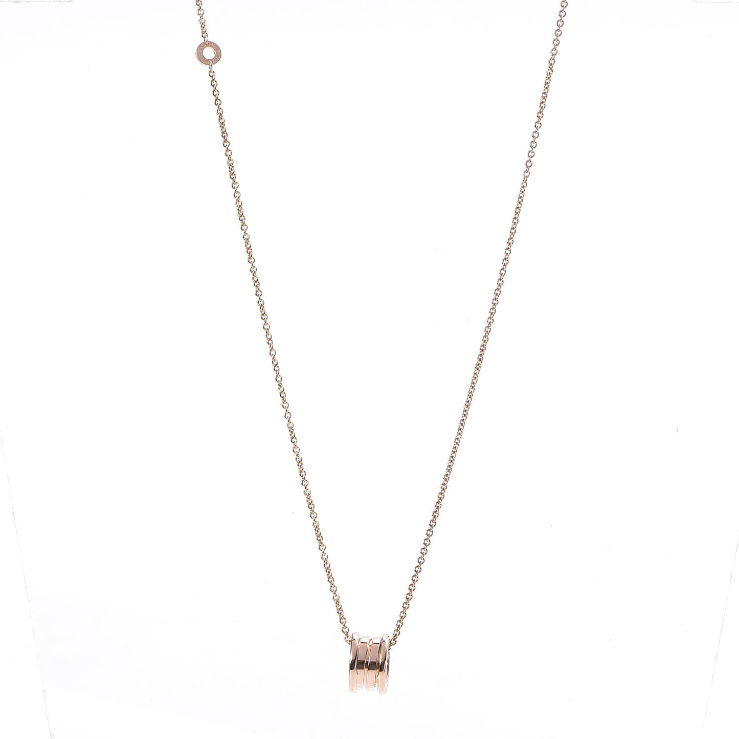 18K Rose Gold B.Zero1 Pendant Necklace