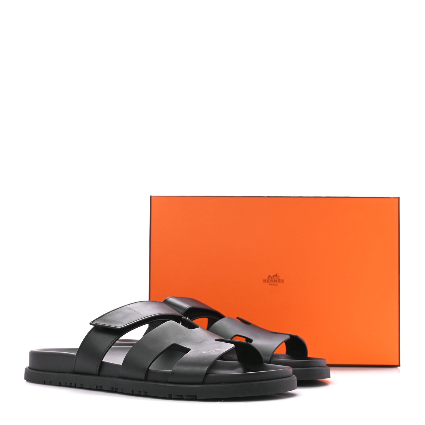 Calfskin Womens Chypre Sandals 41 Black