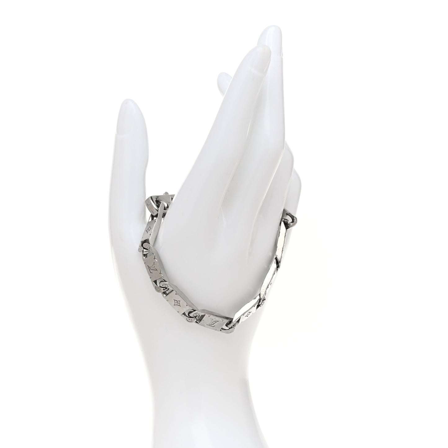 Monogram Tied Up Bracelet M Silver