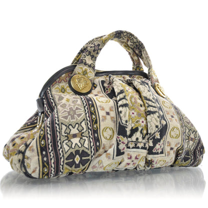 Gucci Tapestry Medium Hysteria Tote Bag 3 of 9