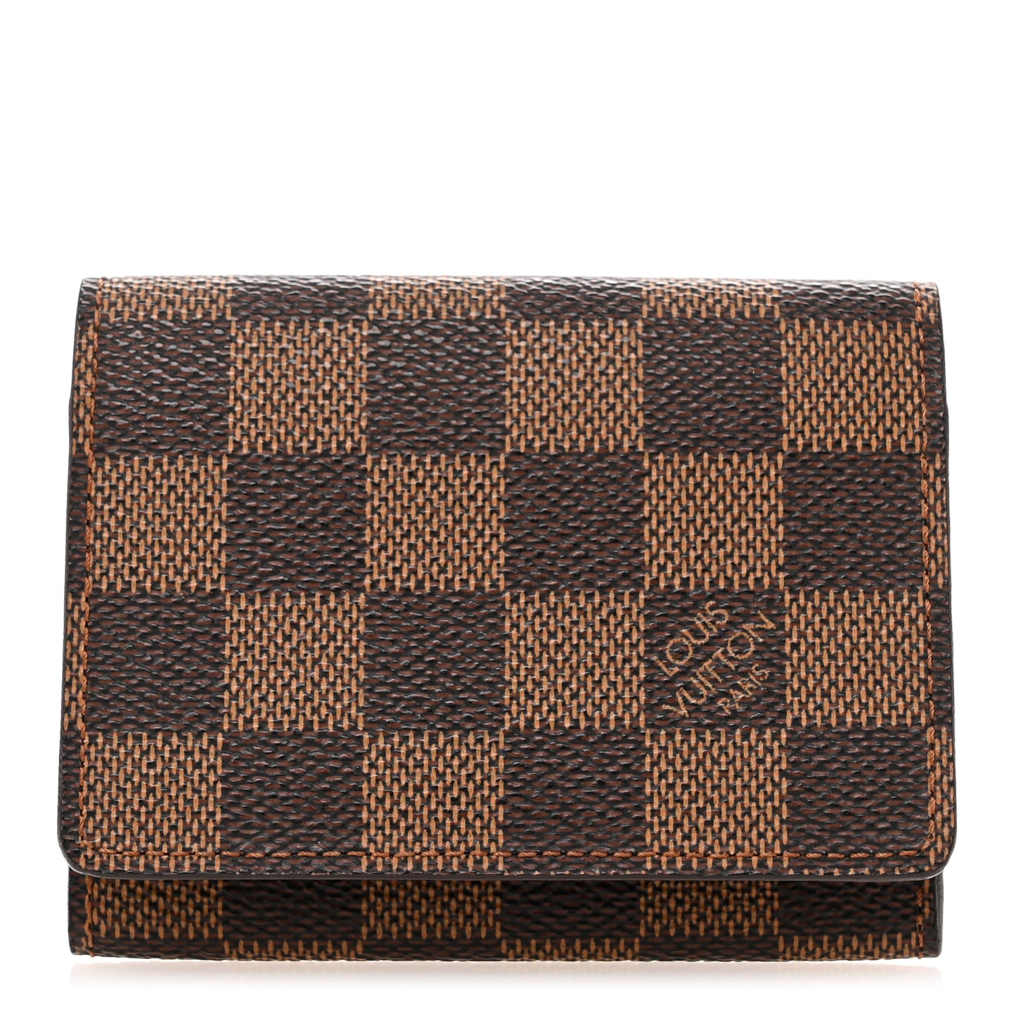 Damier Ebene Business Card Holder