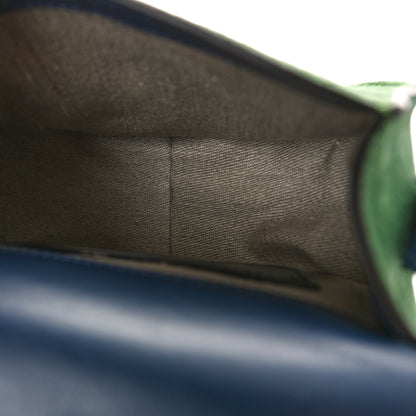 Chloe Suede Calfskin Small Marcie Saddle Bag Bright Green 5 of 9