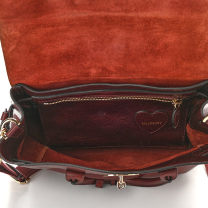 Mulberry Natural Leather Cara Delevigne Convertible Satchel Oxblood 5 of 9