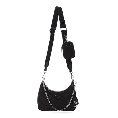 Prada Nylon Re-Edition 2005 Shoulder Bag Black 1 of 11