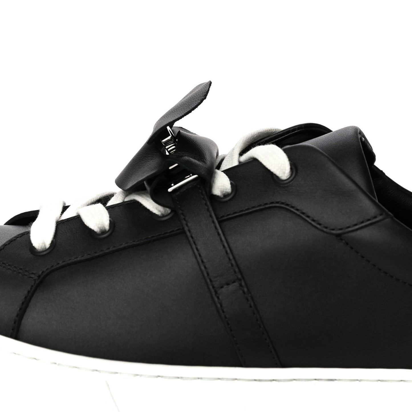 Calfskin Day Sneakers 40 Black