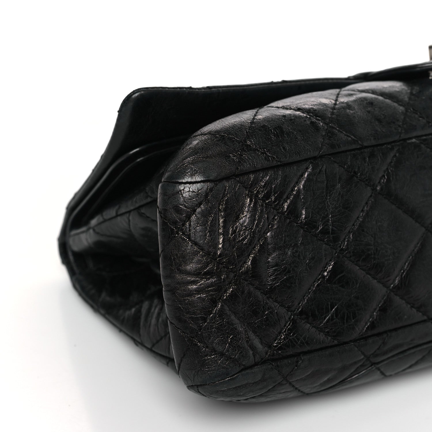 Chanel Aged Calfskin Quilted 2.55 Reissue 228 Flap Black 8 of 9